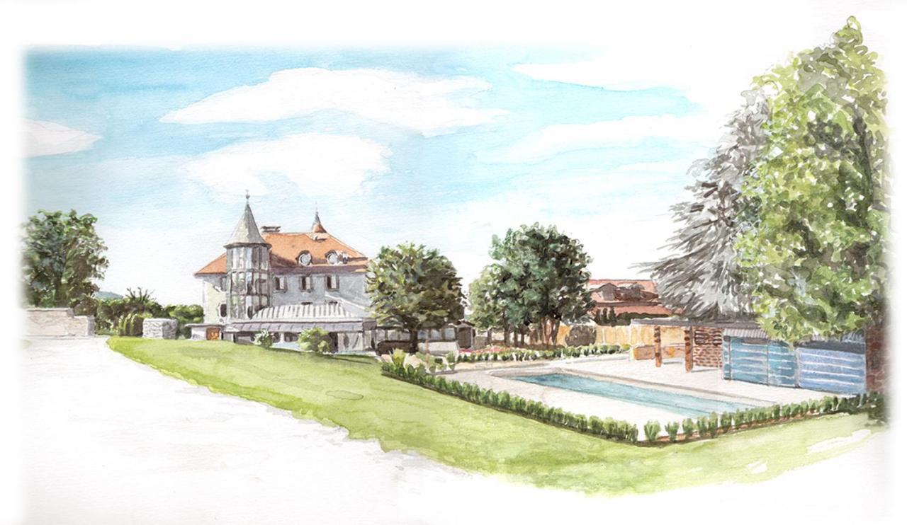Chateau Brachet Grésy-sur-Aix Exteriér fotografie